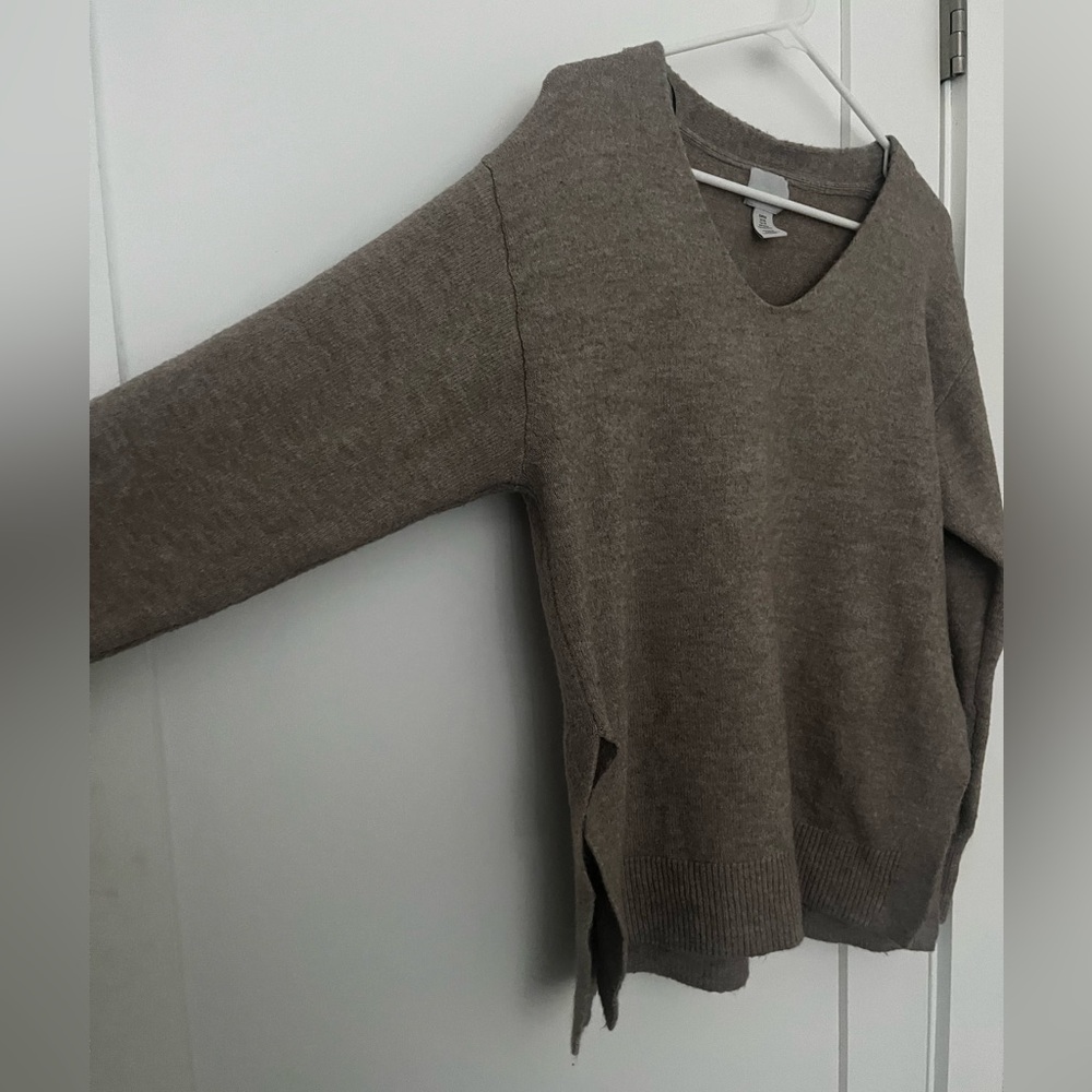 Cashmere brown/chestnut sweater